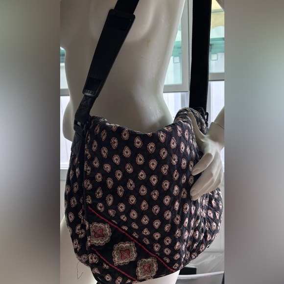 RETIRED pattern; Vera Bradley Attache’/messenger bag.  Cottagecore, Grannycore, - Picture 5 of 5